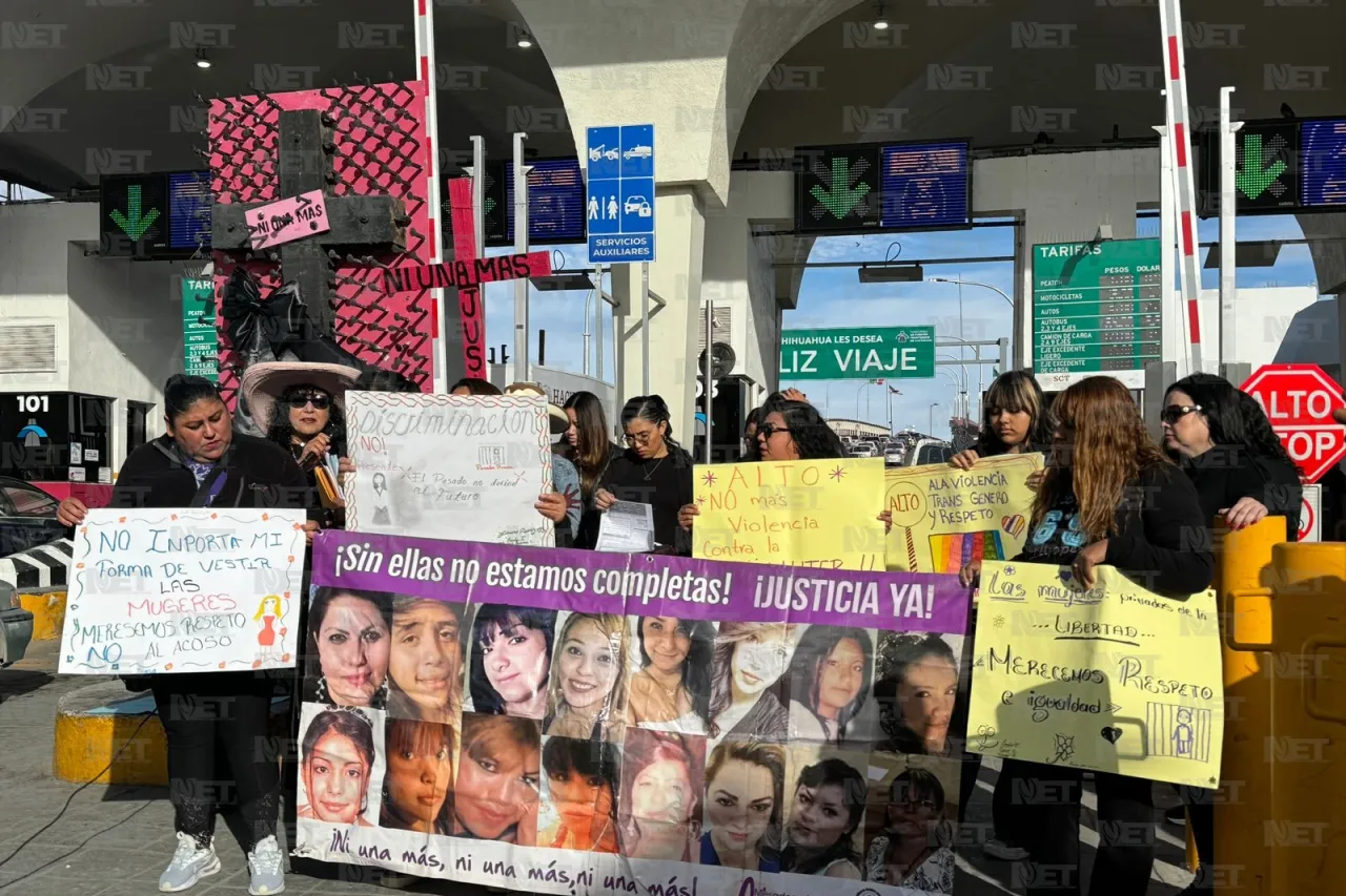 Activistas y madres alzan la voz contra la violencia hacia la mujer en Juárez