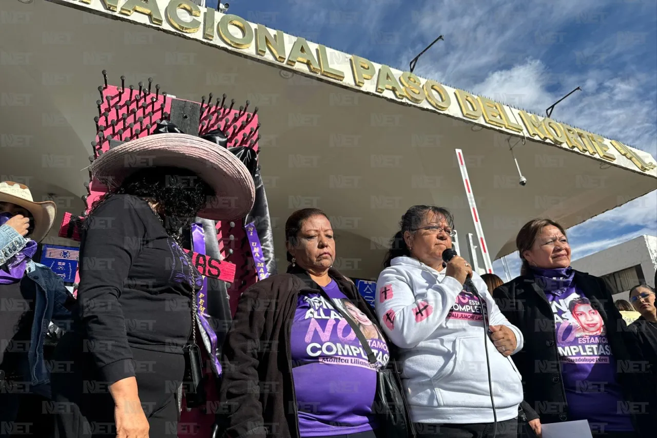 Activistas y madres alzan la voz contra la violencia hacia la mujer en Juárez