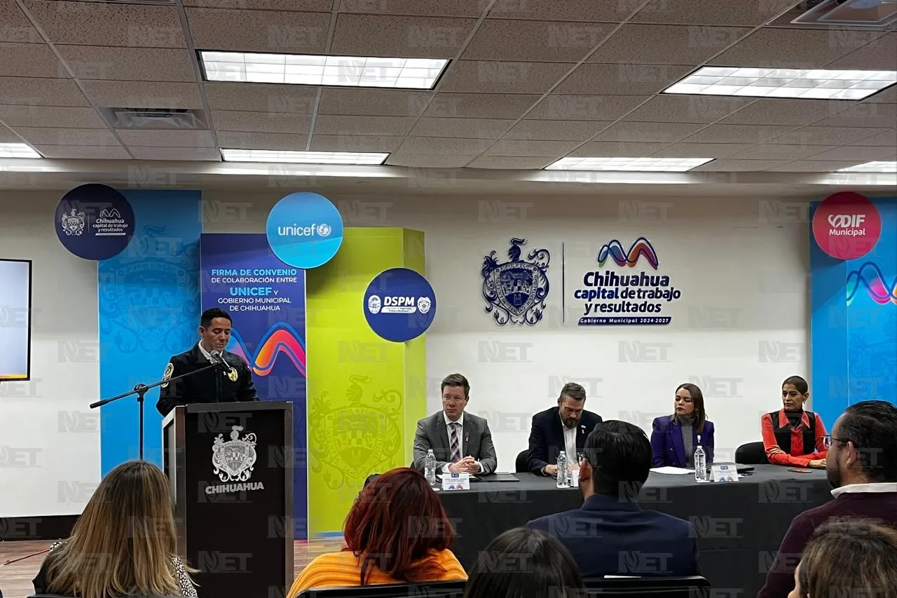 Firman Chihuahua convenio con Unicef en favor de las infancias