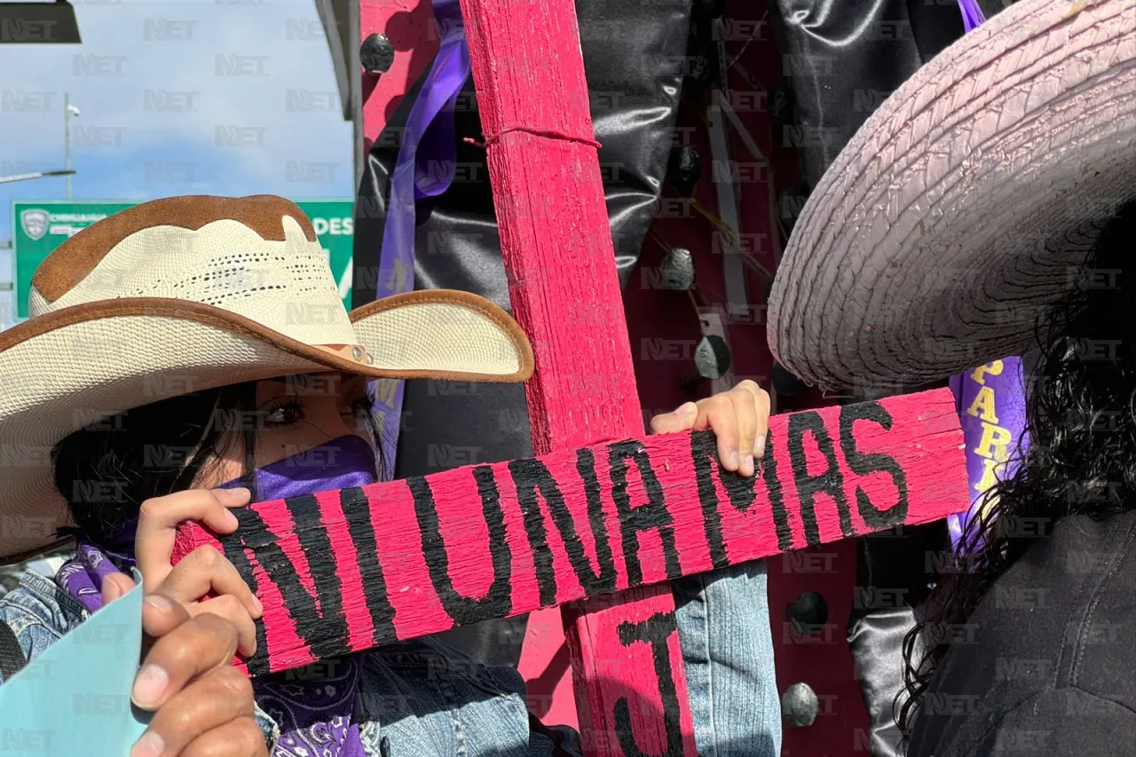 Activistas y madres alzan la voz contra la violencia hacia la mujer en Juárez