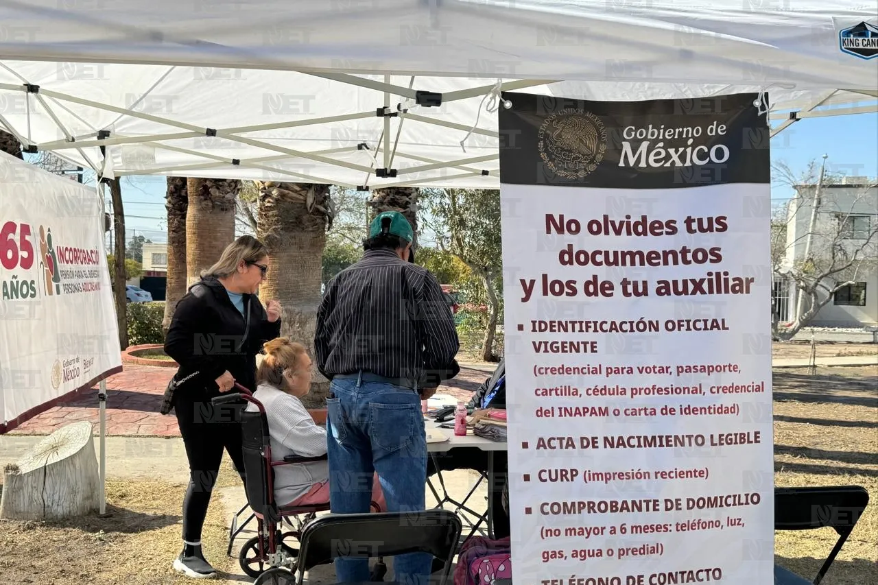 Adultos mayores de 65 años pueden inscribirse hoy a la Pensión del Bienestar