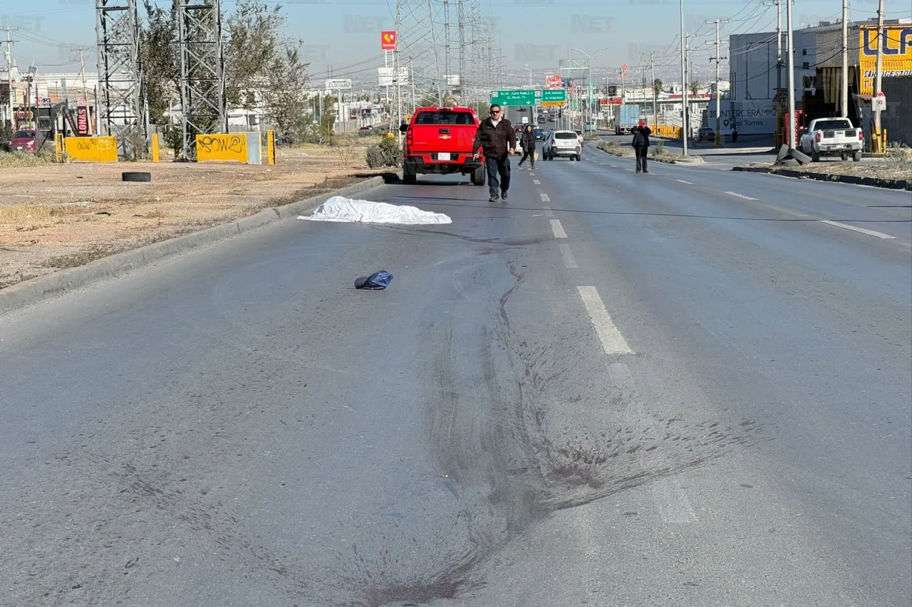 Muere atropellado adulto mayor en avenida Las Torres; lo arrastraron 10 metros