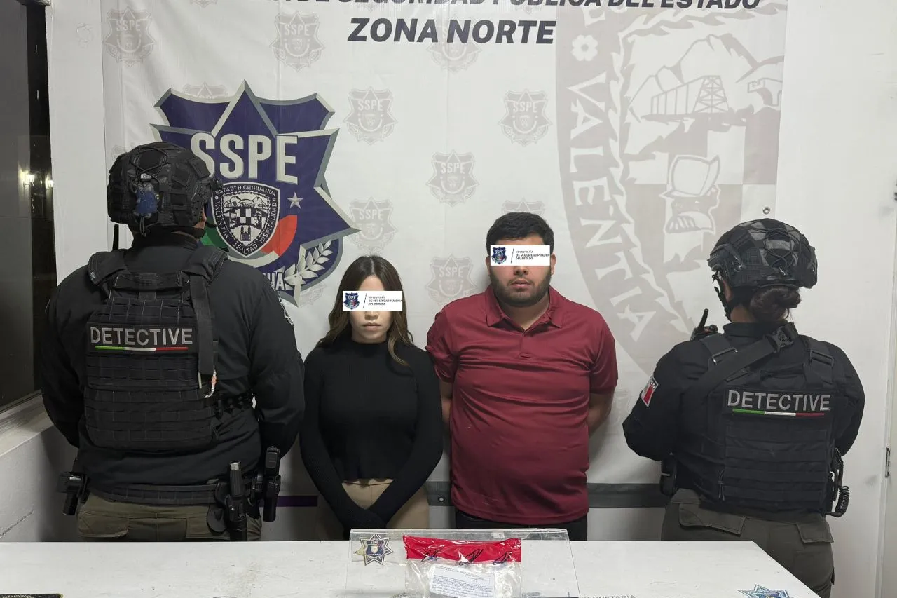 Detiene policía estatal a 3 por delitos contra la salud y resistencia en Juárez