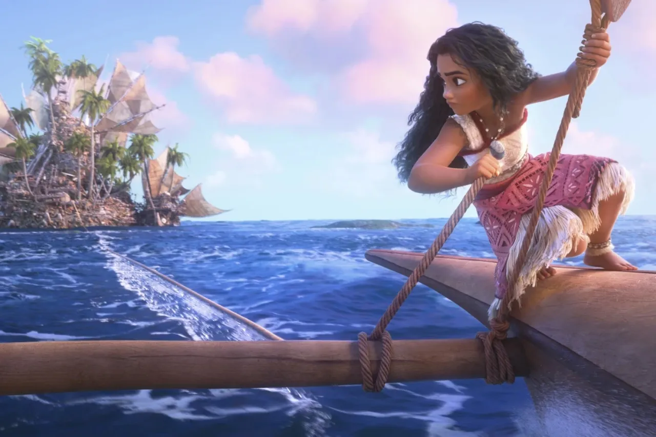 Reseña: 'Moana 2' es visualmente deslumbrante y... aburrida