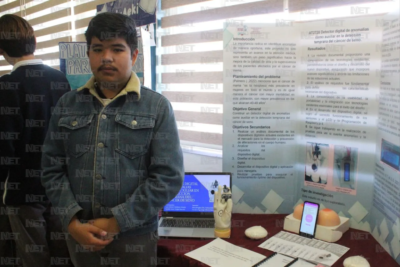 Presentan estudiantes del Cbtis 270 prototipos innovadores