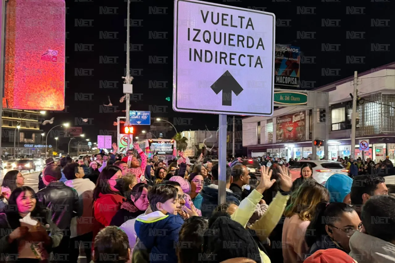 Mantiene Juárez Bus servicio en la Paseo Triunfo pese a Caravana