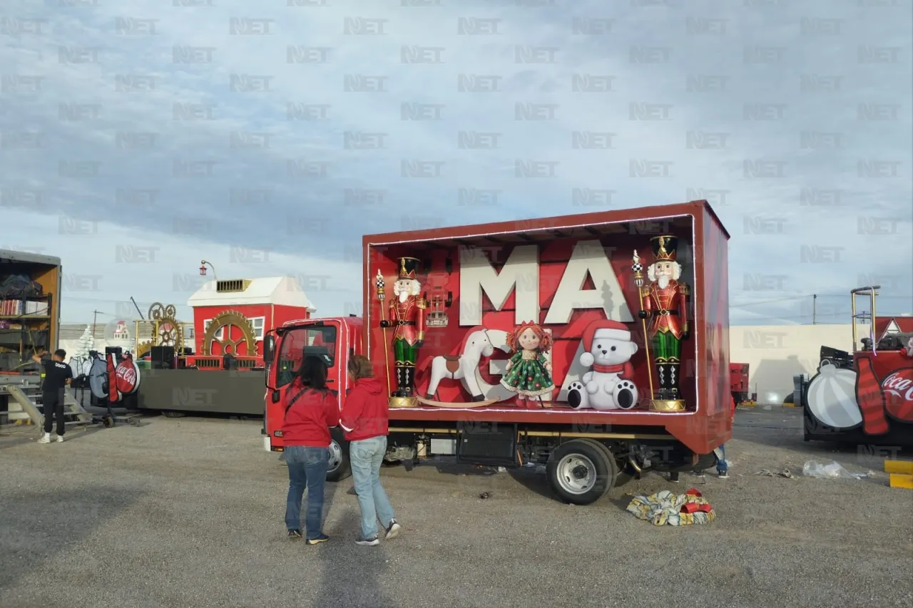 Preparan magia de la Caravana Coca-Cola en Juárez