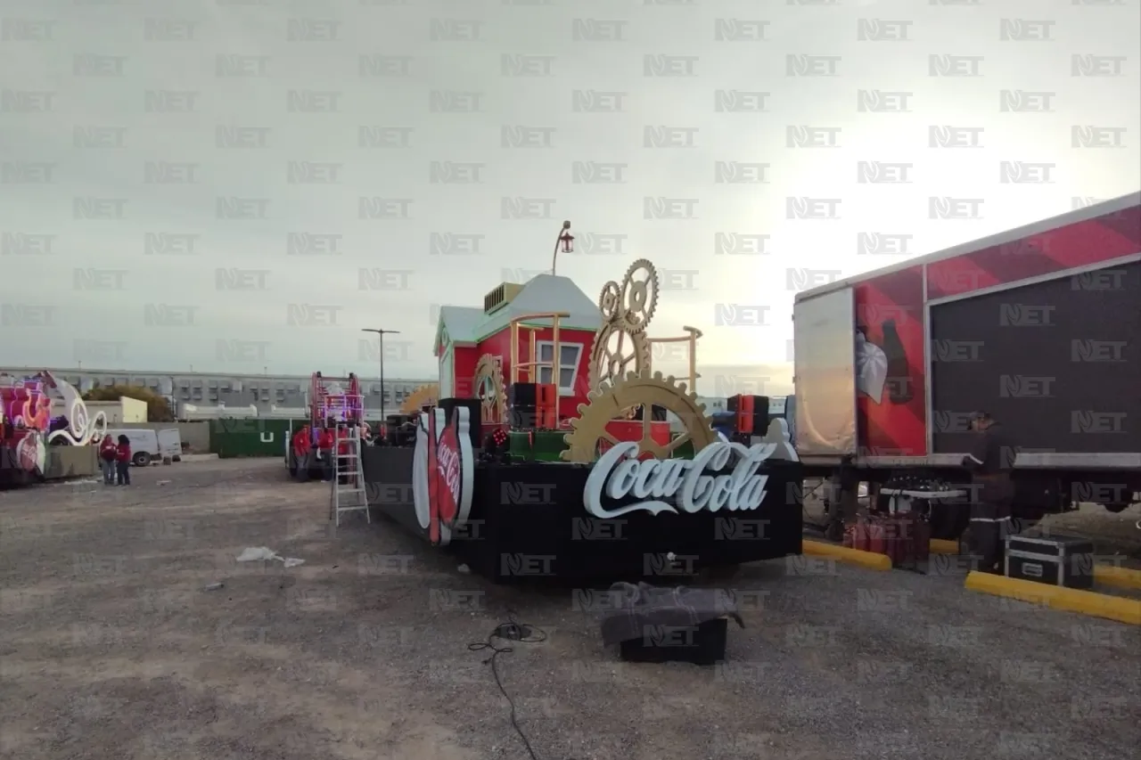 Preparan magia de la Caravana Coca-Cola en Juárez