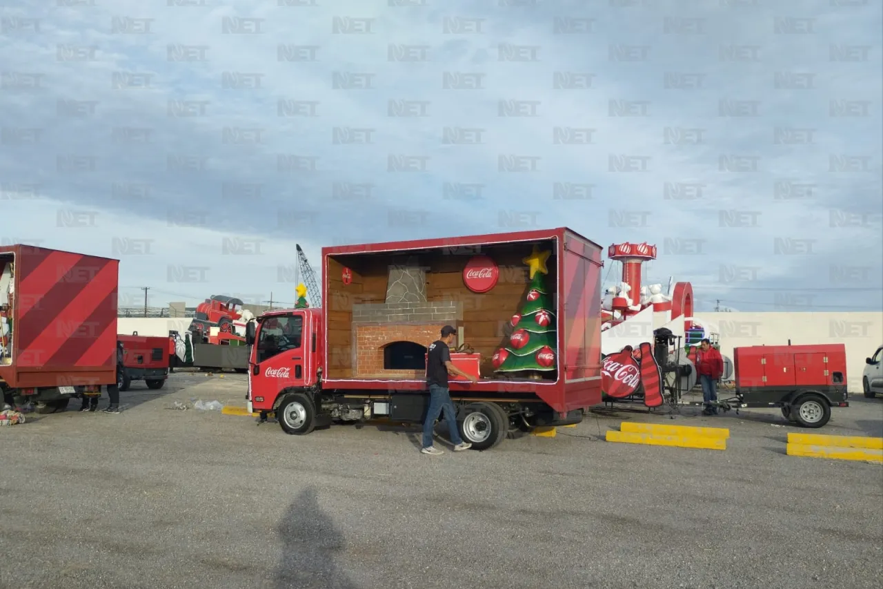 Preparan magia de la Caravana Coca-Cola en Juárez