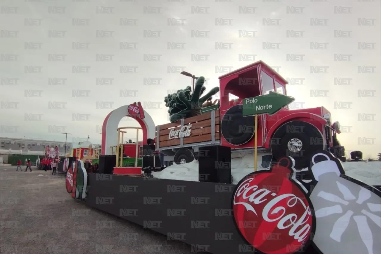 Preparan magia de la Caravana Coca-Cola en Juárez