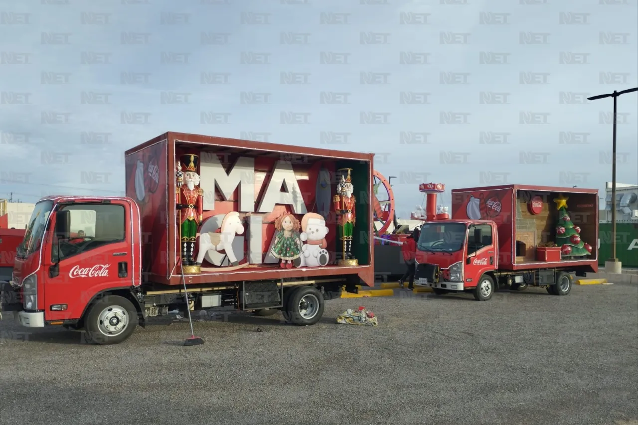 Preparan magia de la Caravana Coca-Cola en Juárez