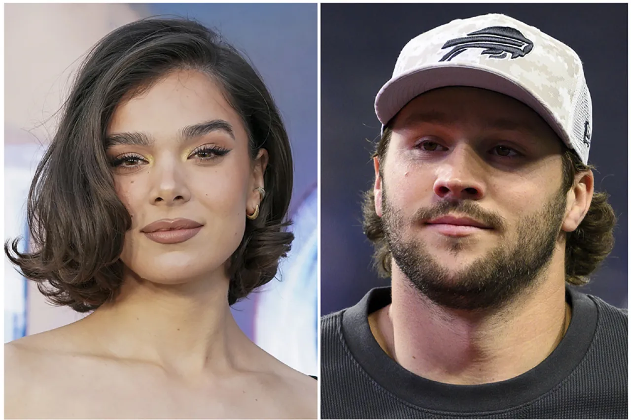 Se compromete Josh Allen con la actriz Hailee Steinfeld