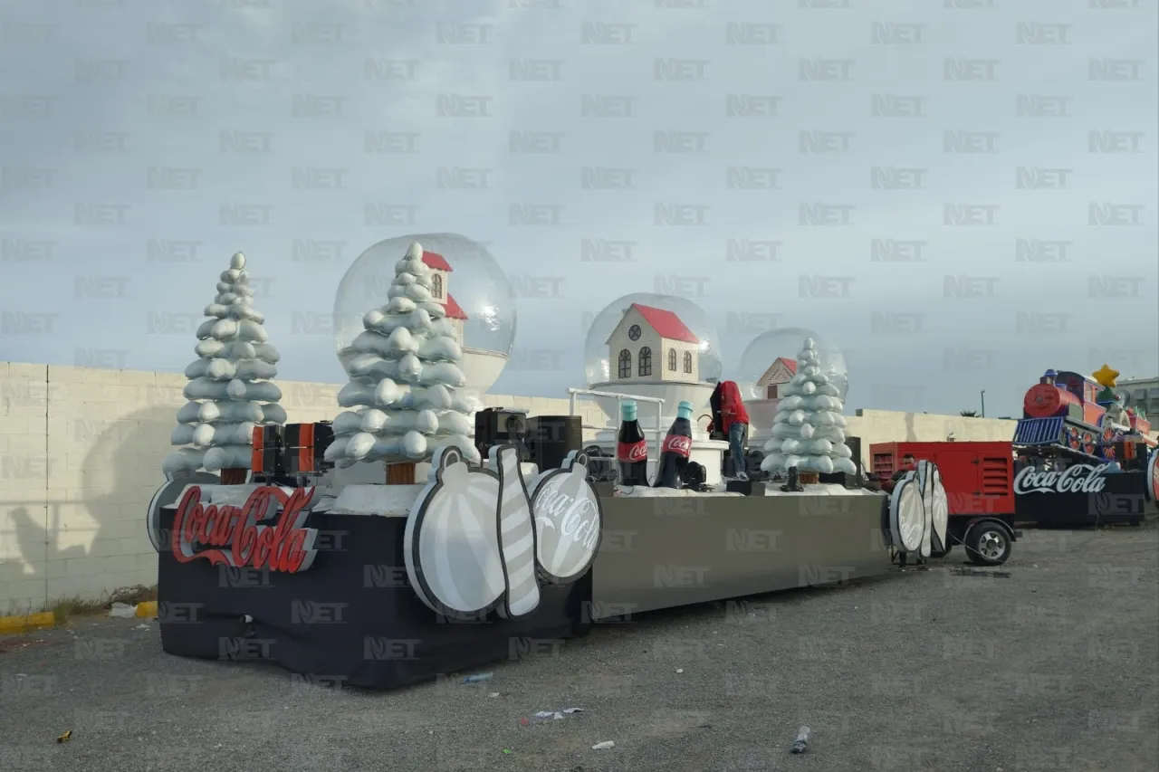 Preparan magia de la Caravana Coca-Cola en Juárez