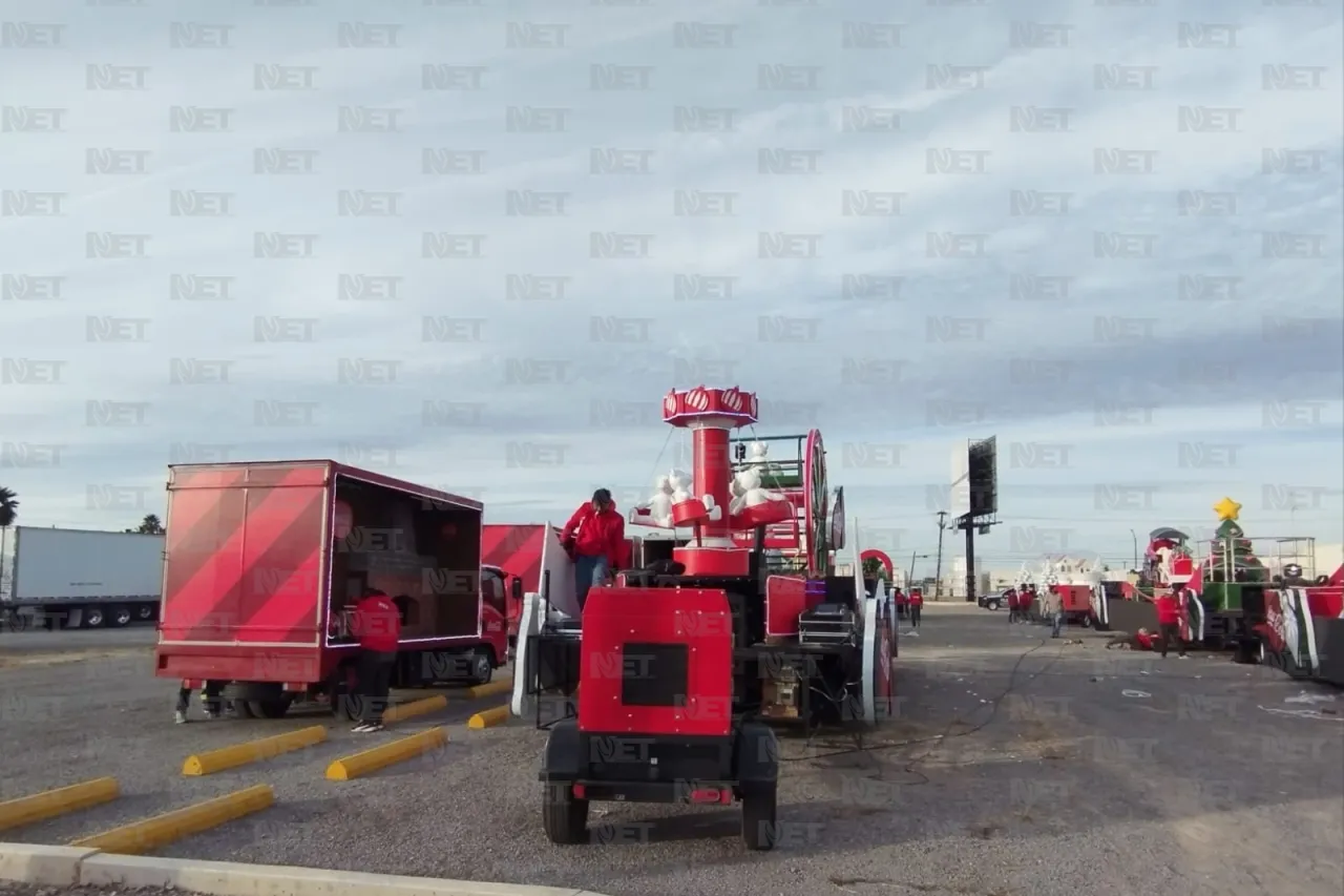 Preparan magia de la Caravana Coca-Cola en Juárez