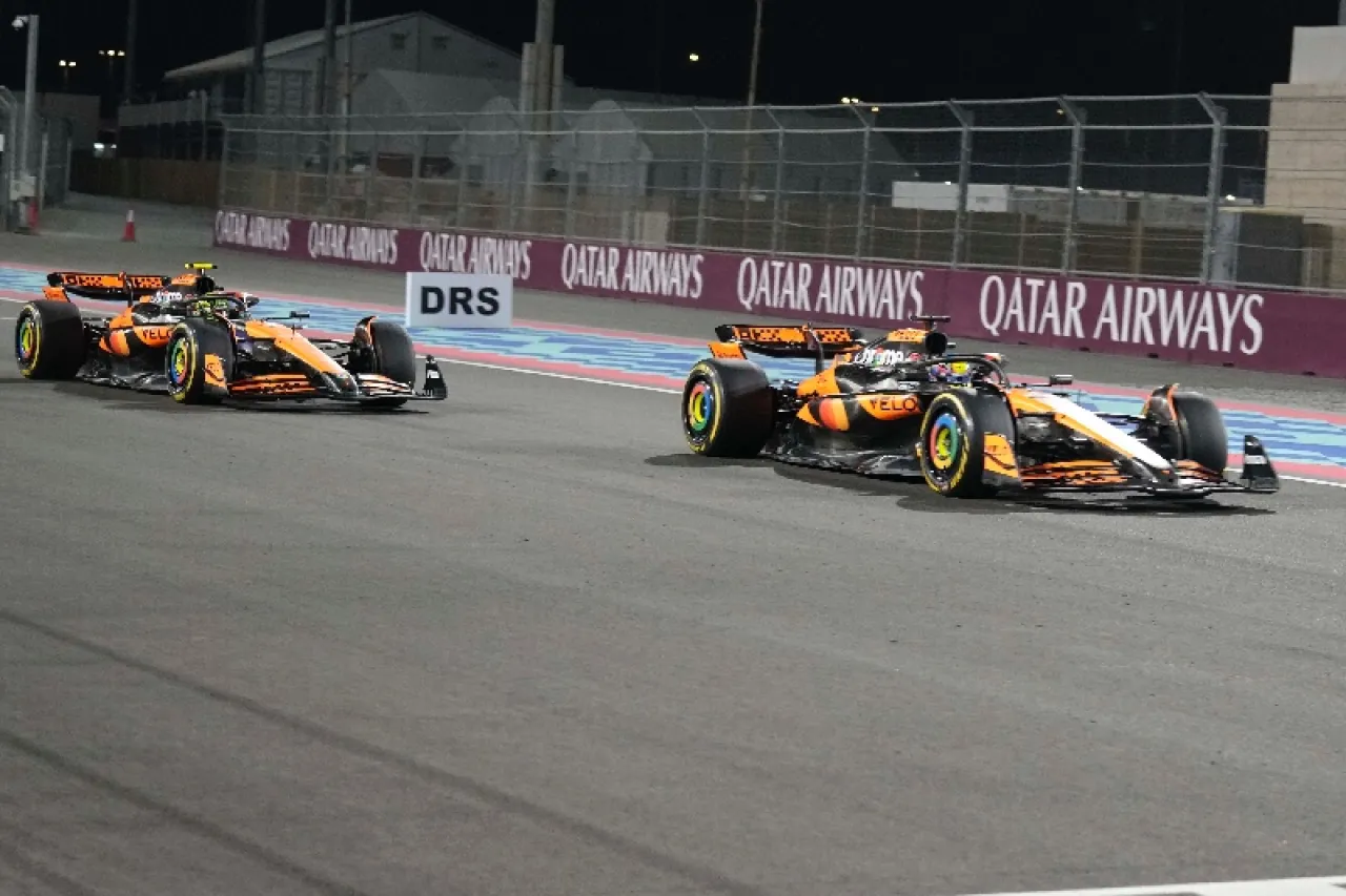 Piastri gana el sprint in Qatar y McLaren se acerca el título de Constructores