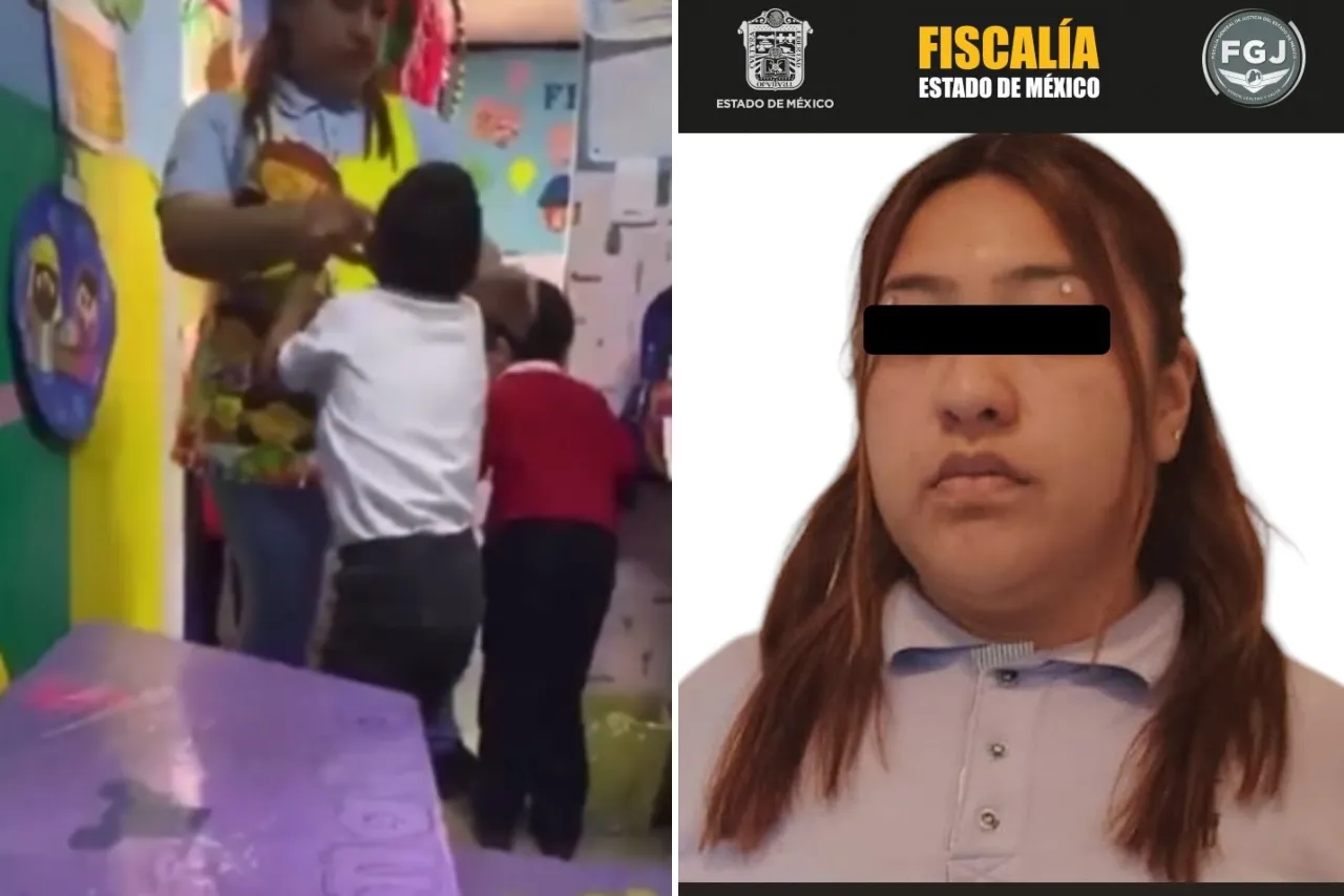 Captan a maestra agrediendo a niños de educación especial; la arrestan