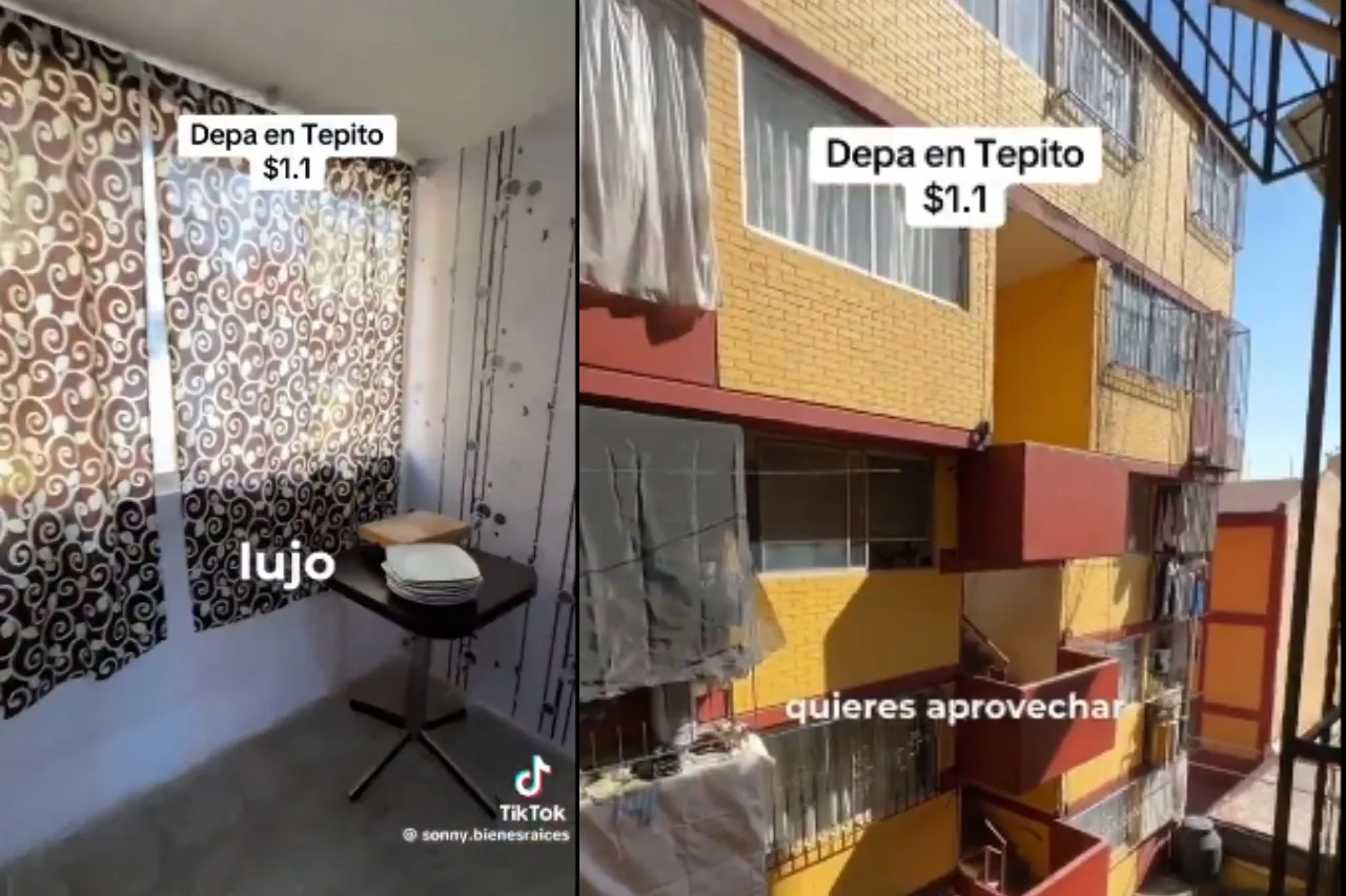 'Súper, súper lujo'; ofrece depa en Tepito por más de 1 millón y se hace viral