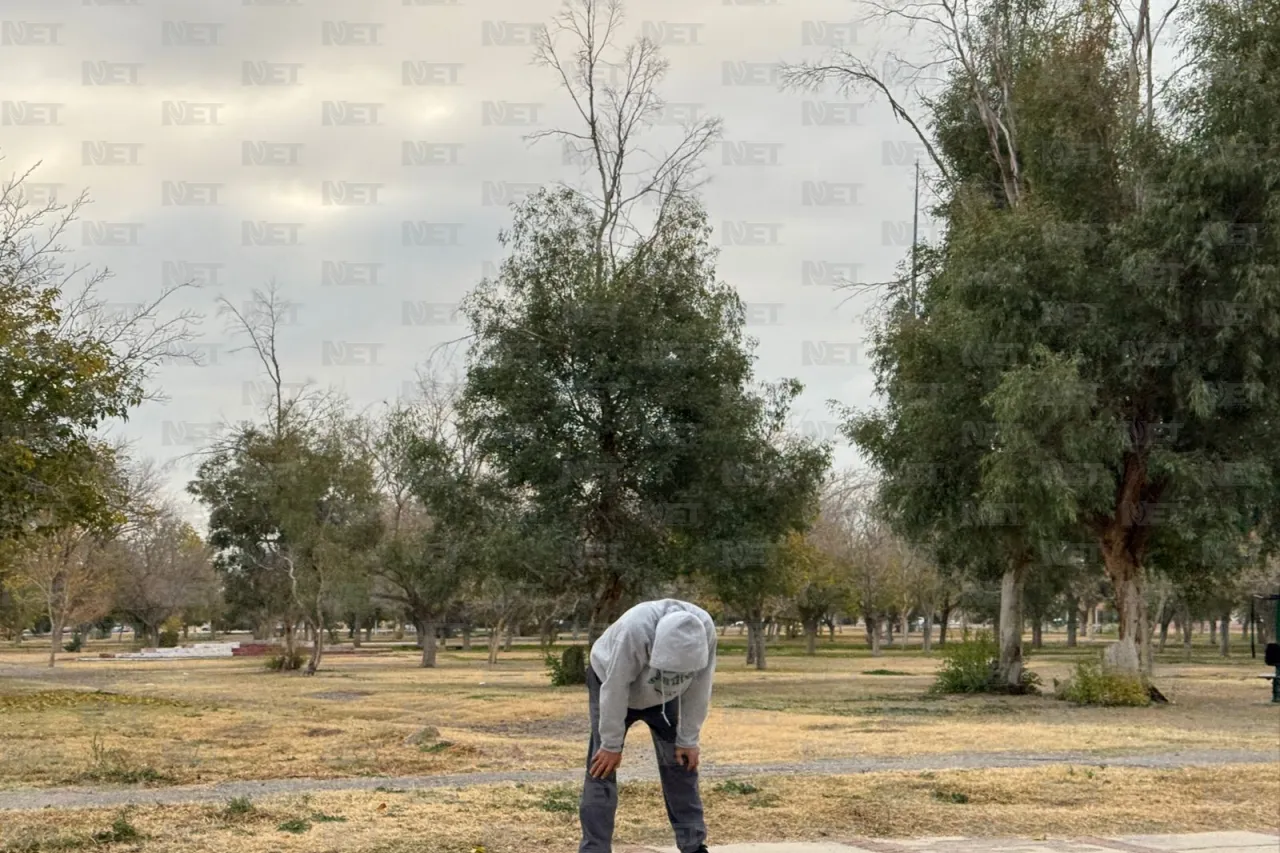 Clima perfecto, acuden juarenses a El Chamizal para ejercitarse