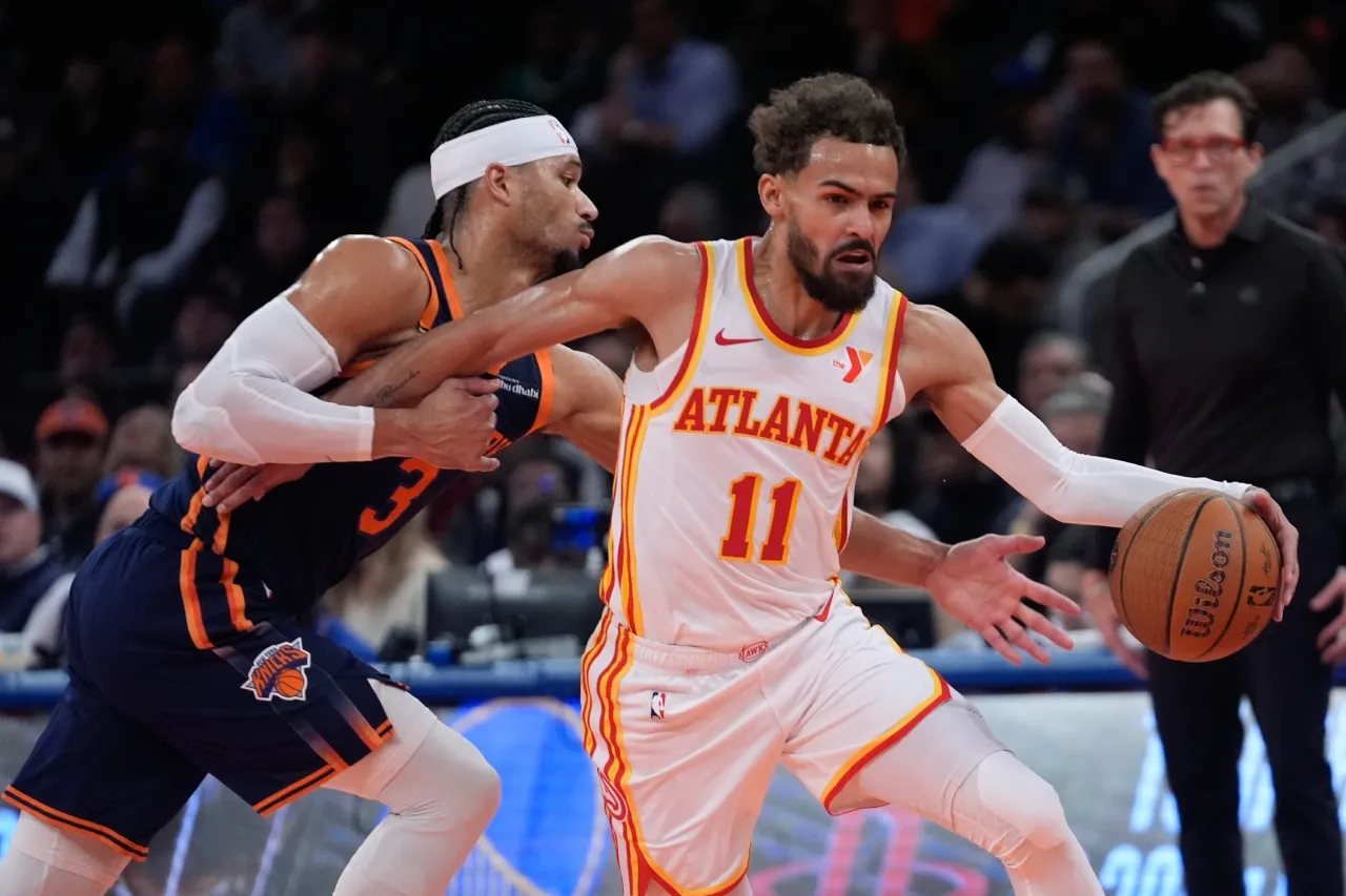 Hawks remontan para vencer a Knicks y avanzan a las semifinales de la NBA Cup