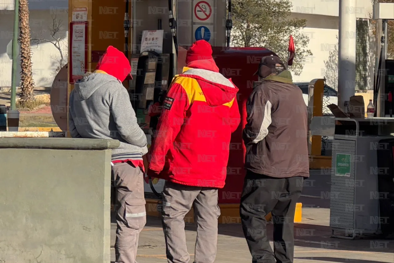 El frío no detiene la actividad en Ciudad Juárez