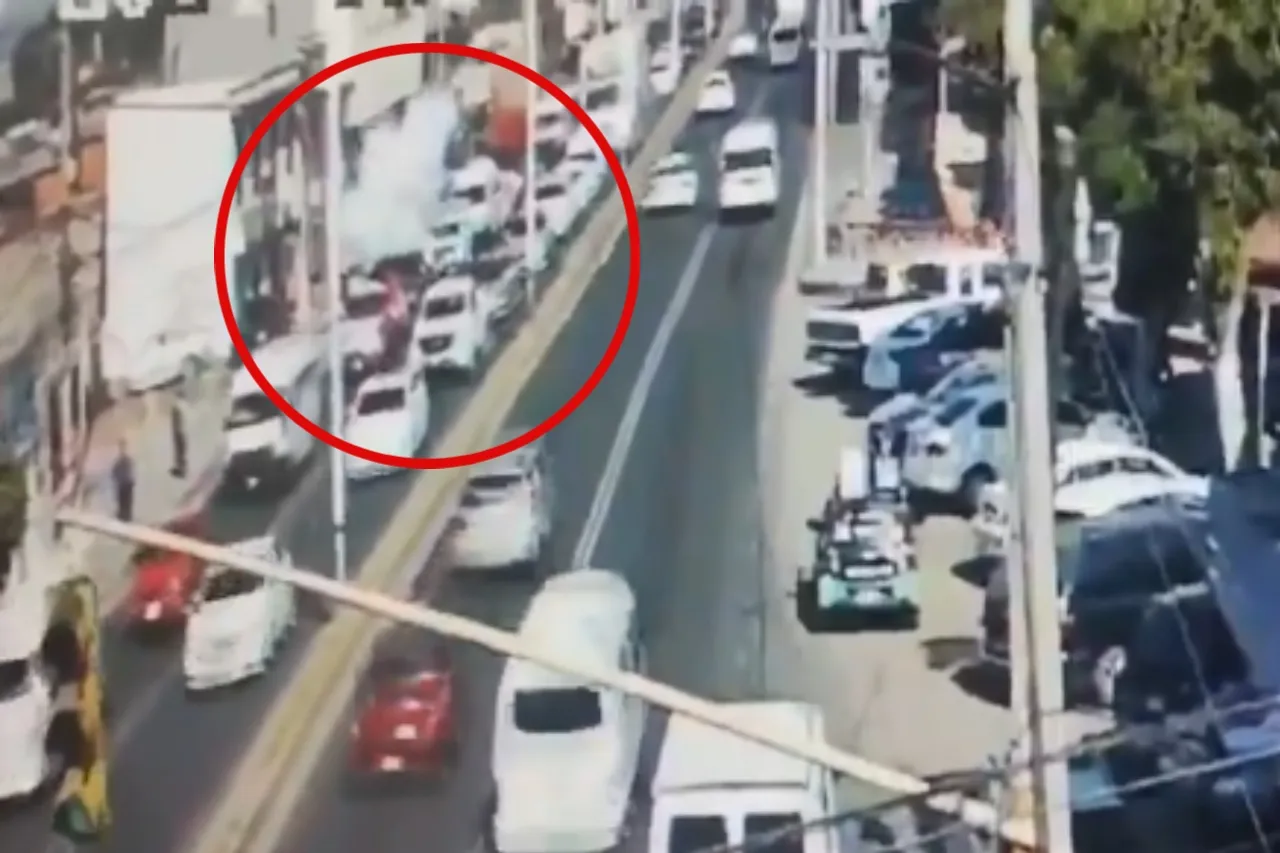 Video: Estalla camioneta con peregrinos; iban a la Basílica de Guadalupe