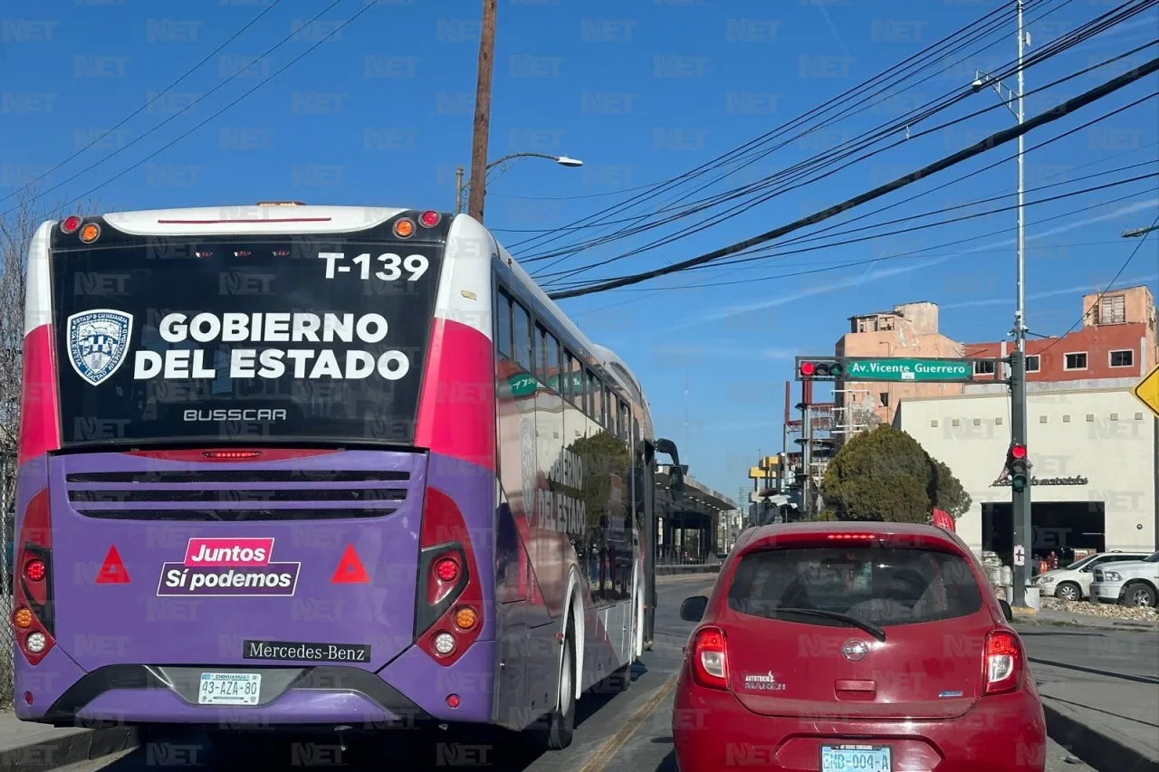 Acompañarán unidades de Seguridad Vial a camiones del BRT I