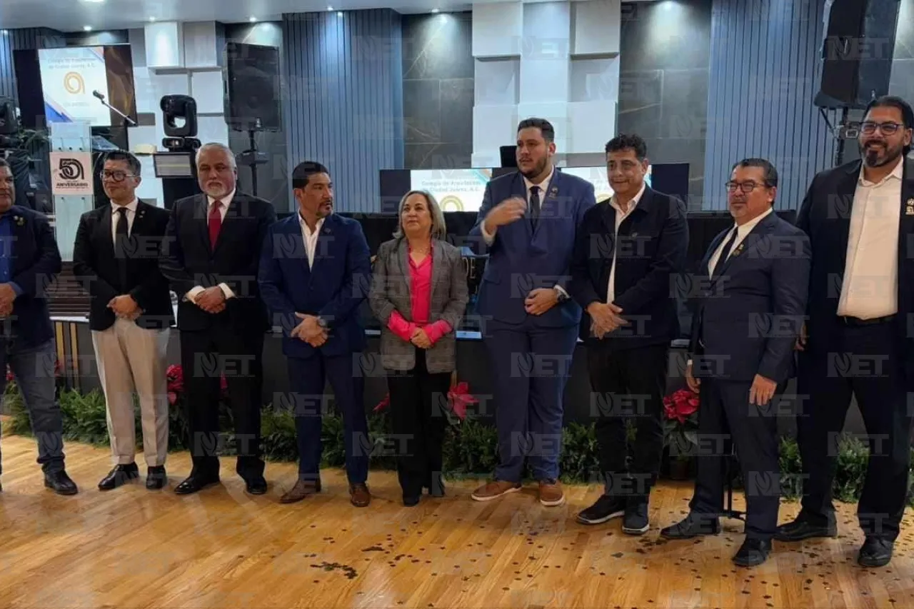 Toma protesta nuevo presidente de Colegio de Arquitectos de Ciudad Juárez