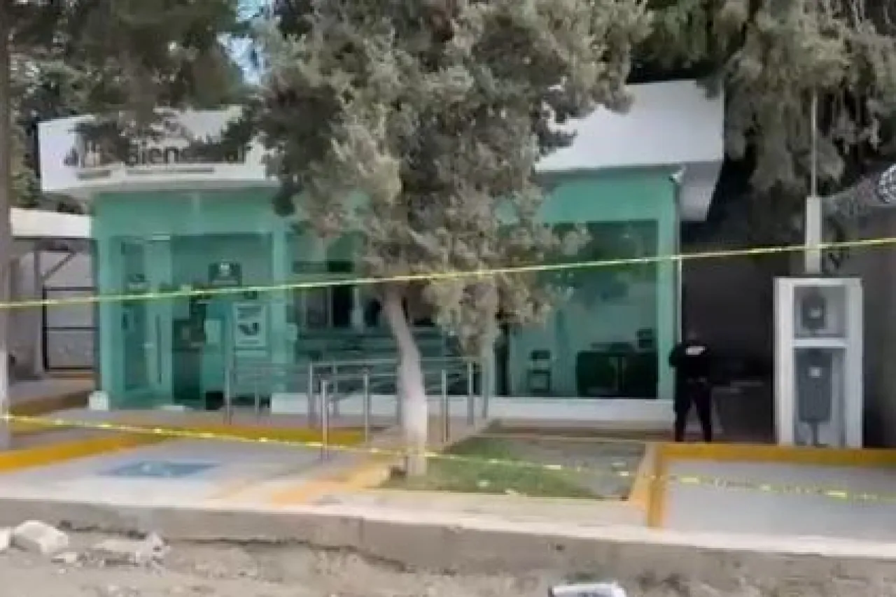 Roban casi un millón de pesos del Banco del Bienestar