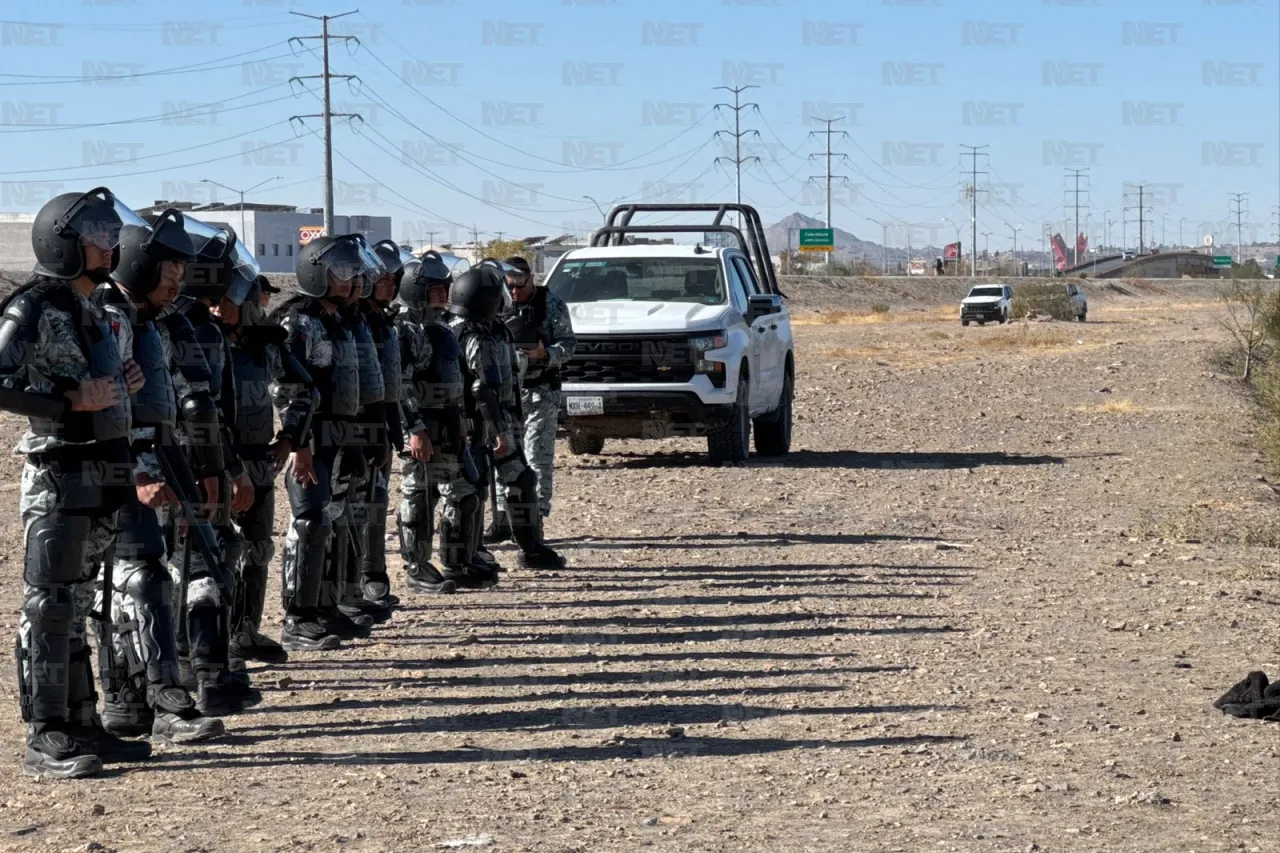 Migrantes permanecen en el río Bravo; Guardia Nacional monitorea la zona 