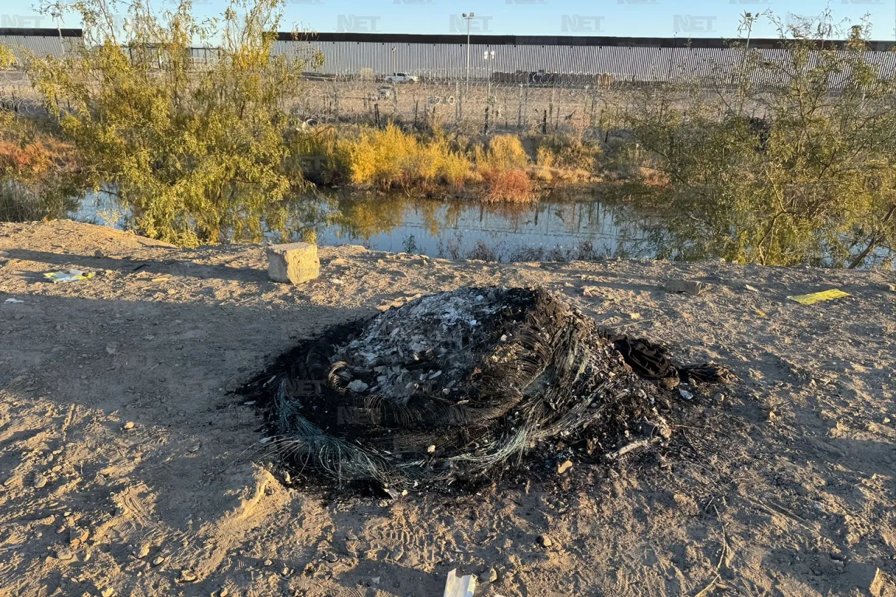 Fotos: Duermen migrantes a las orillas del Río Bravo pese a frío