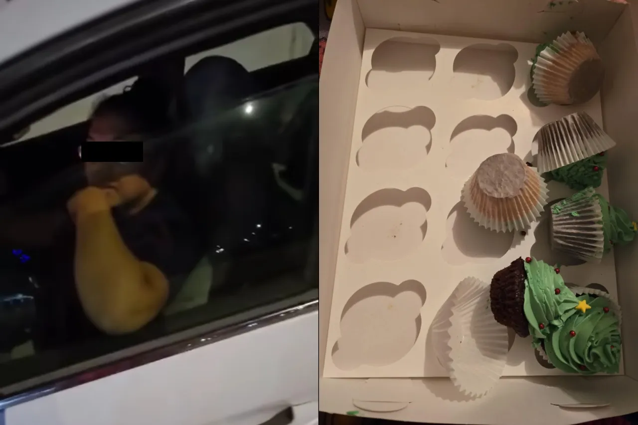 Denuncia a repartidora de DiDi en Juárez por comerse los cupcakes de un cliente