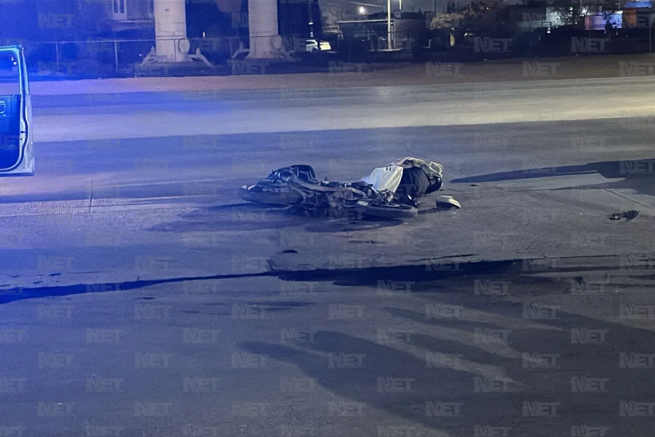 Muere biker en choque en el bulevar de Independencia