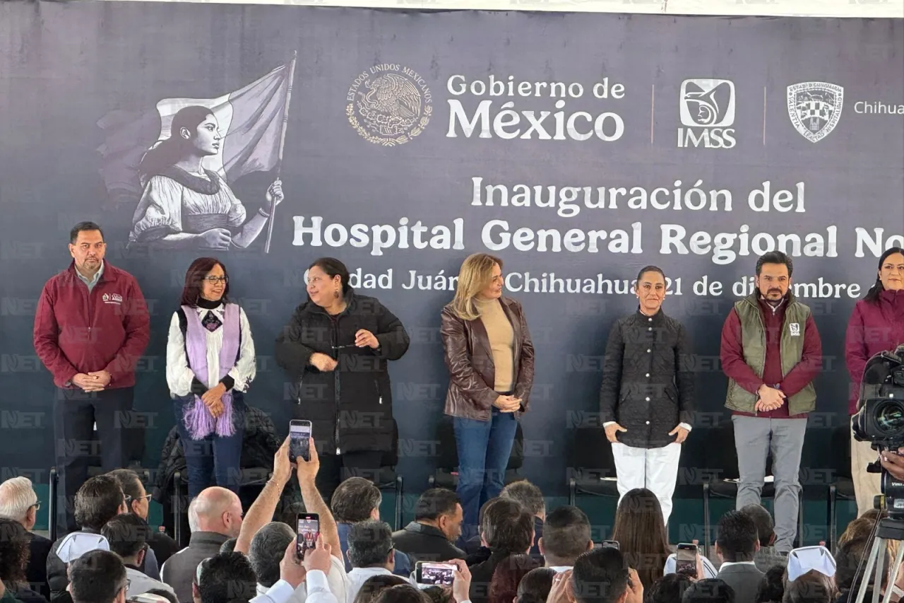 Inaugura Claudia Sheinbaum el Hospital Regional 2 de Ciudad Juárez 