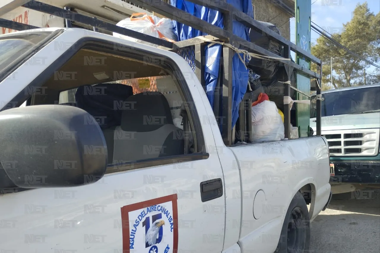 Entrega Águilas del Aire juguetes a niños del KM 27