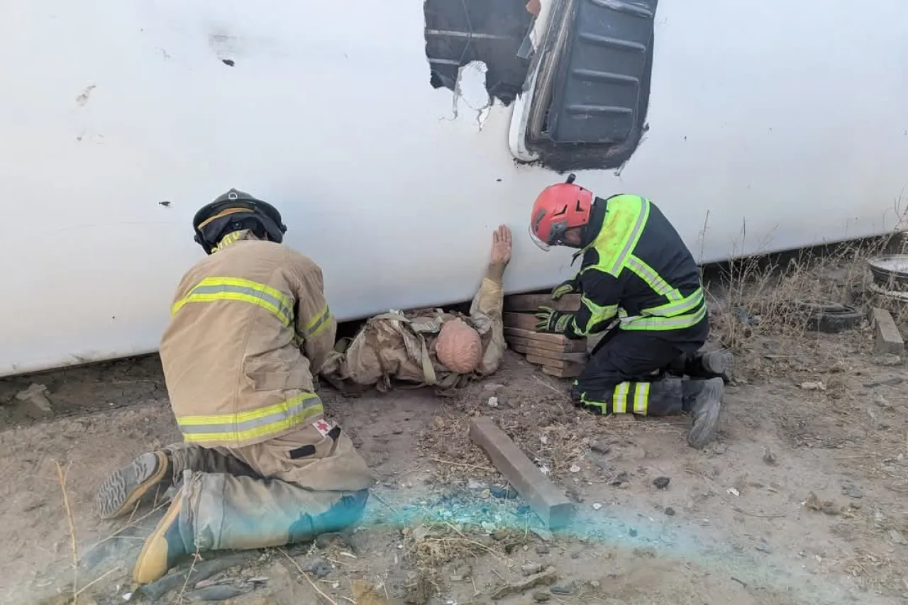 Equipo de Rescate se capacitó para mejorar servicio