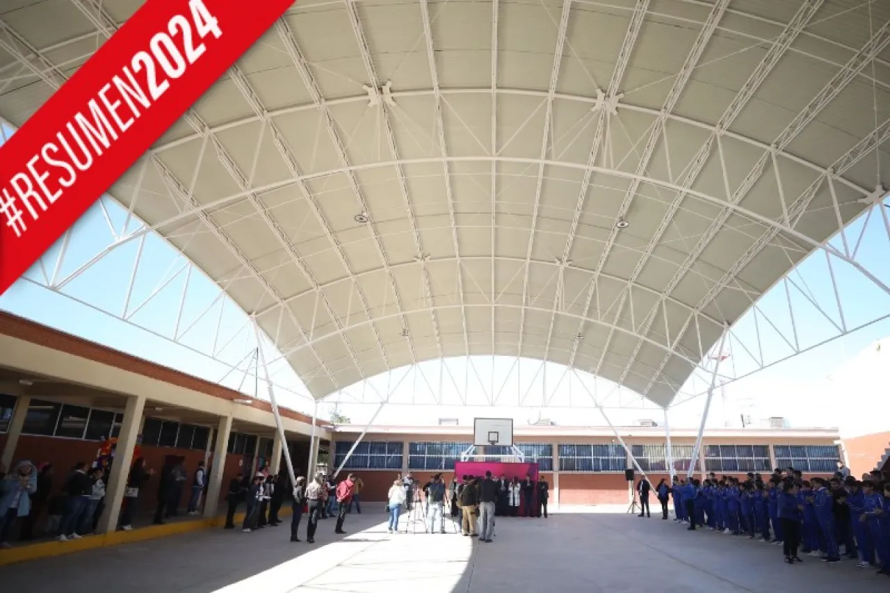 Rehabilitan 138 escuelas de Juárez durante 2024