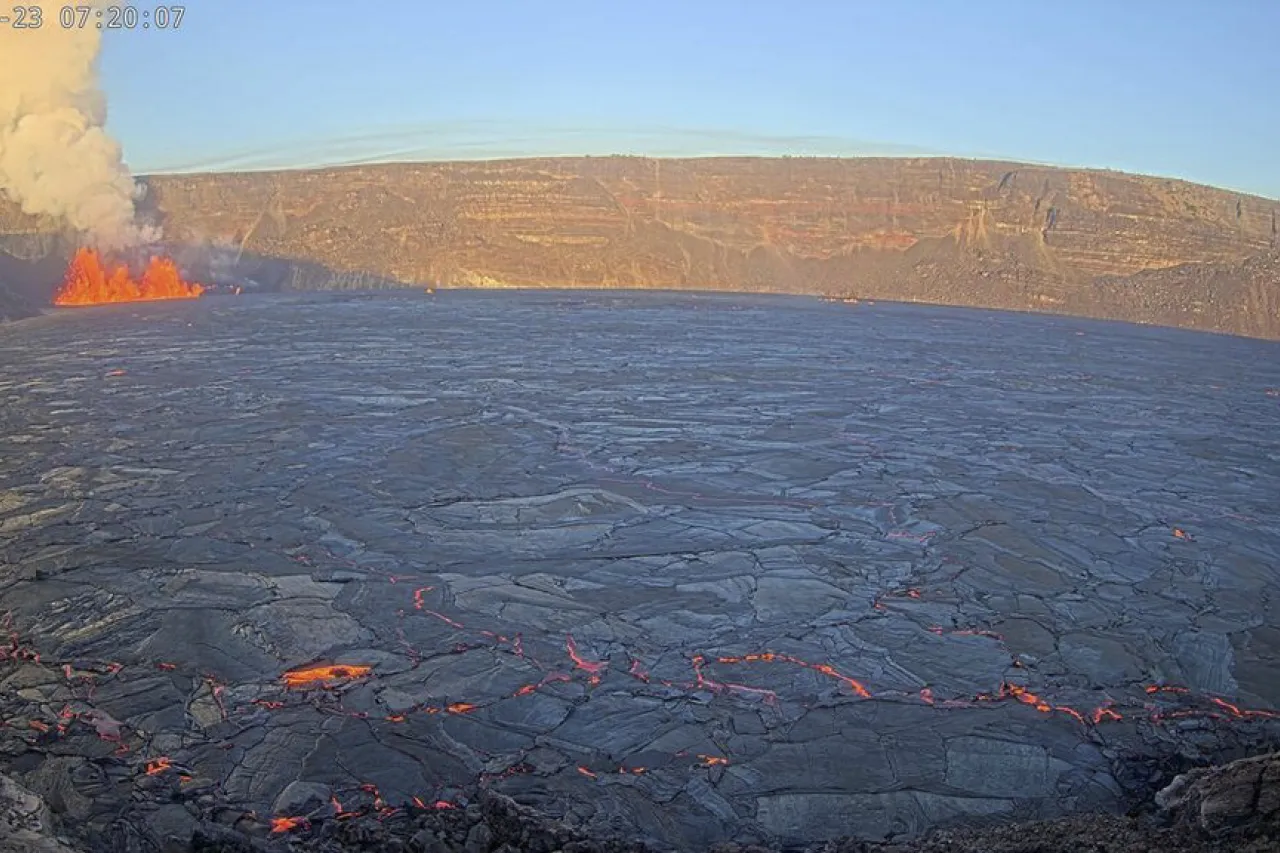 Volcán Kilauea de Hawai entra en erupción otra vez