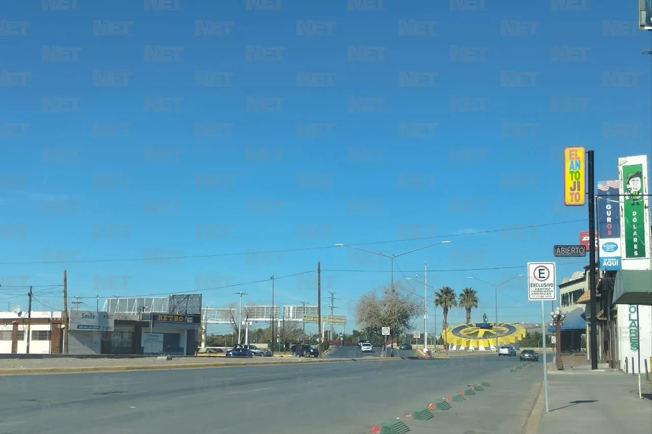 Lucen vacíos puentes fronterizos por fiestas decembrinas