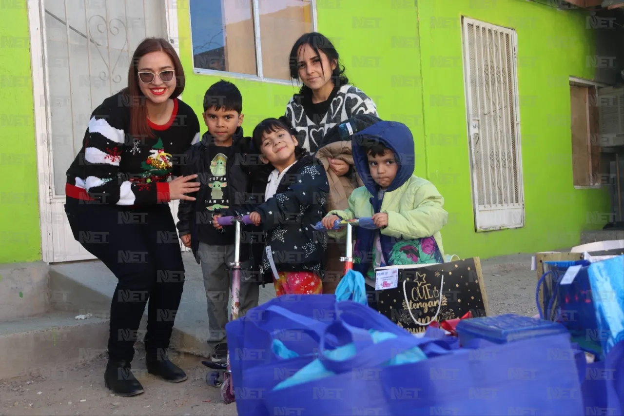 Cumple Navidad Total sueño de la familia Ramírez Sánchez