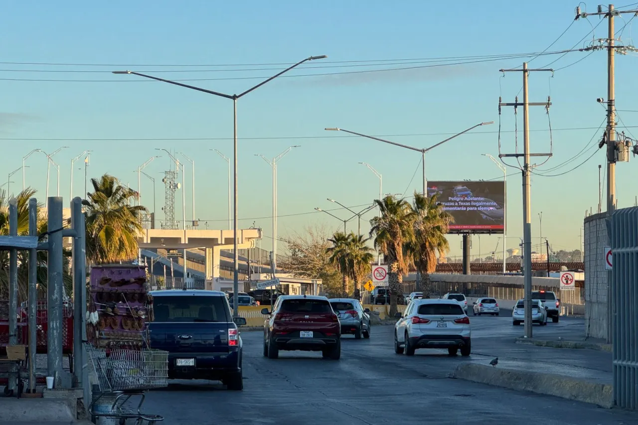 Poca fila en puentes internacionales este viernes