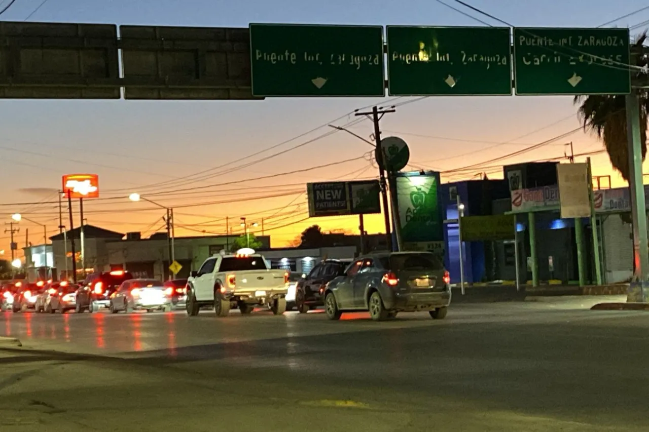 ¿Vas a El Paso? Así las filas para cruzar hoy