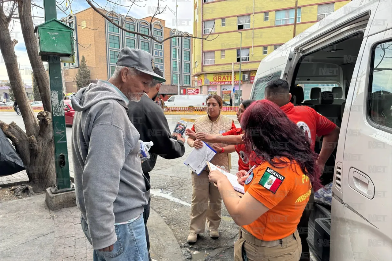 Auxilia INM a migrantes varados en Ciudad Juárez