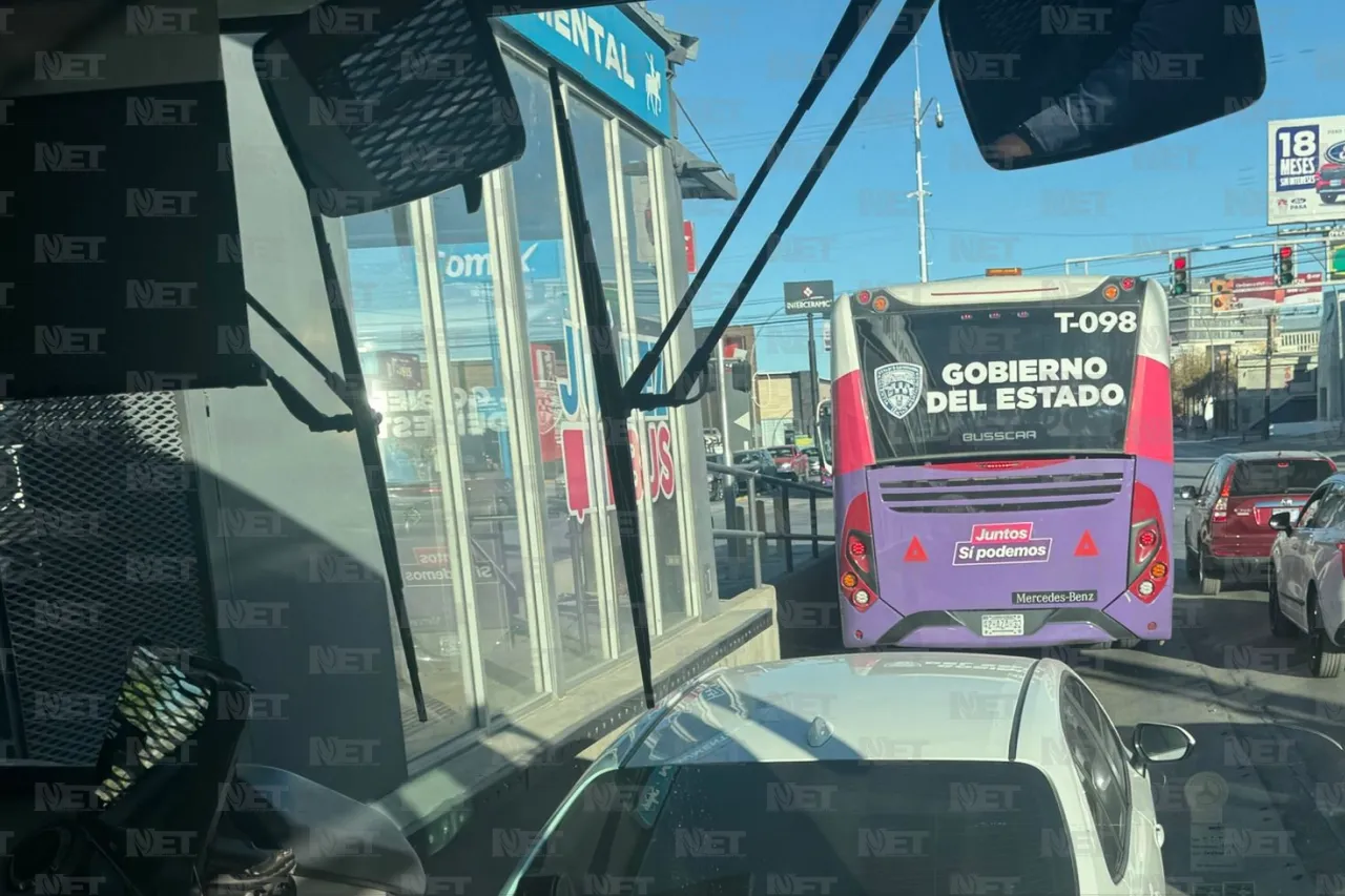 No te quedes varado, Juárez Bus tiene horario especial hoy y mañana