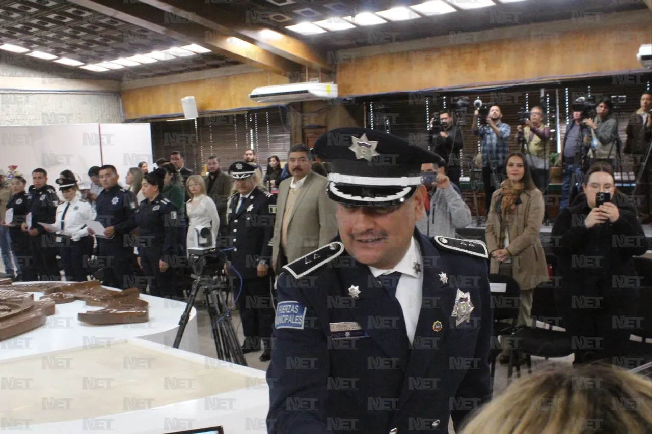 Reconocen a 6 agentes municipales como Policías del Año