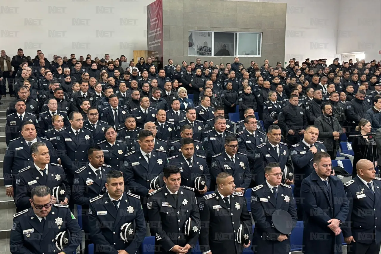 Conmemoran el Día del Policía con misa en Academia Municipal en Juárez