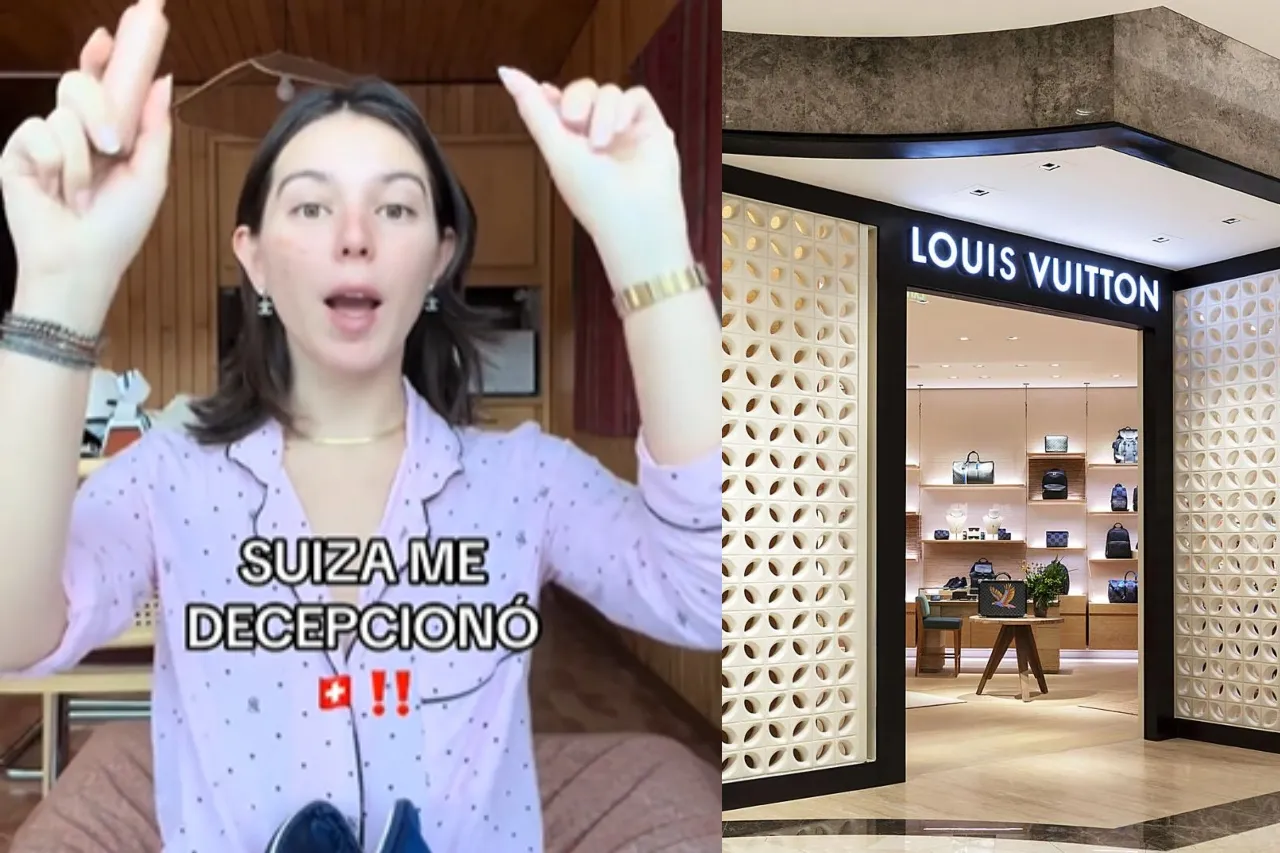 Mexicana estalla porque en pueblo suizo no había tiendas Louis Vuitton o Dior