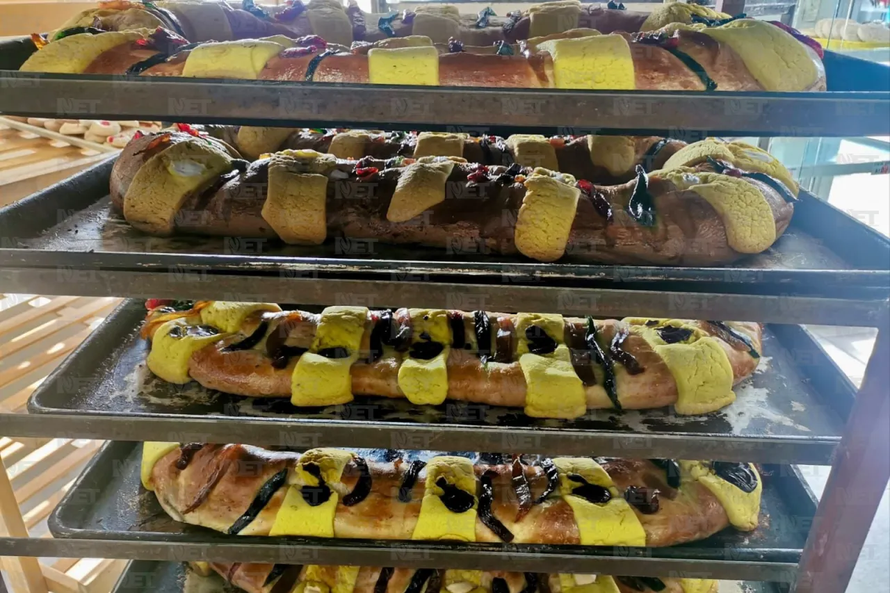 Panaderías de barrio también tienen roscas de reyes