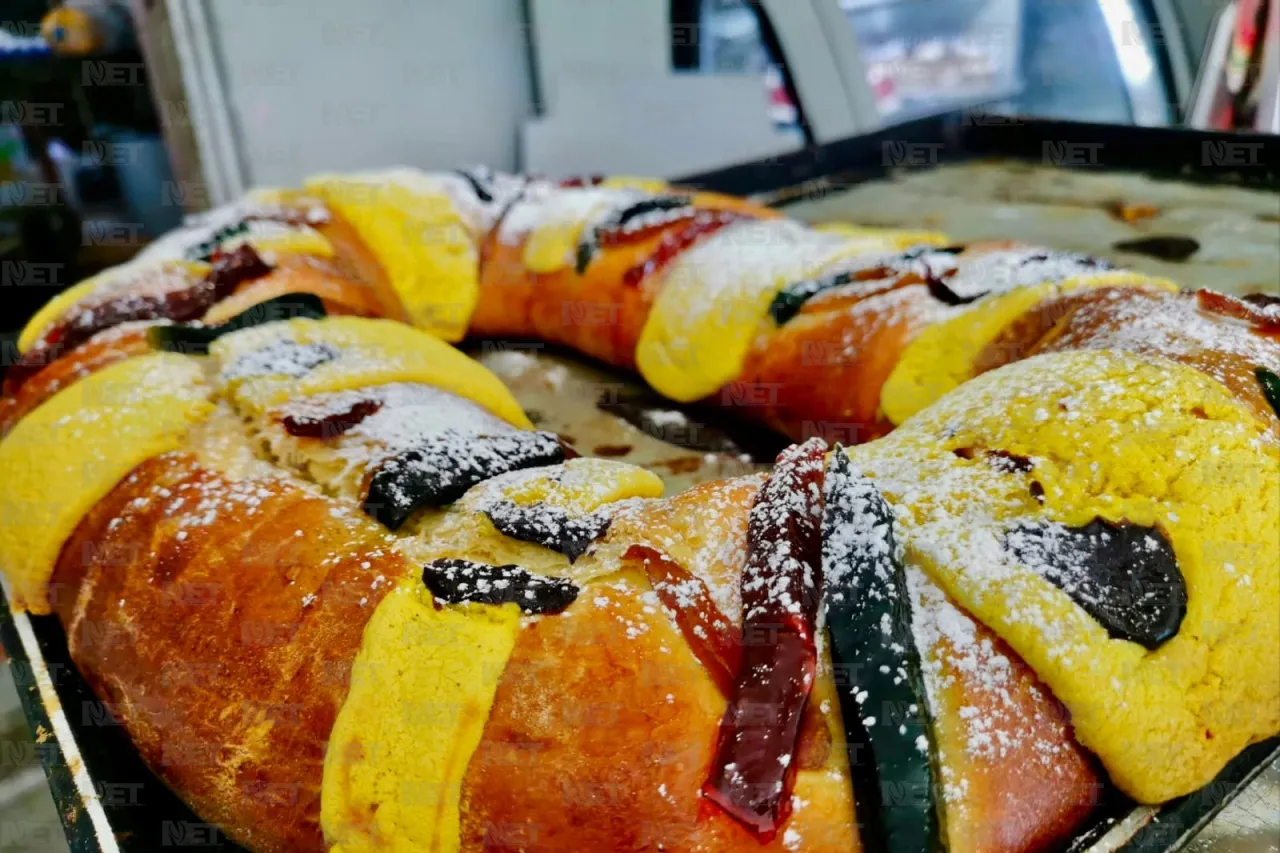 Panaderías de barrio también tienen roscas de reyes