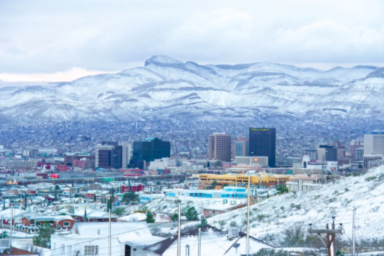 Lanzan advertencia por nevadas de 1 a 2 pulgadas en ELP