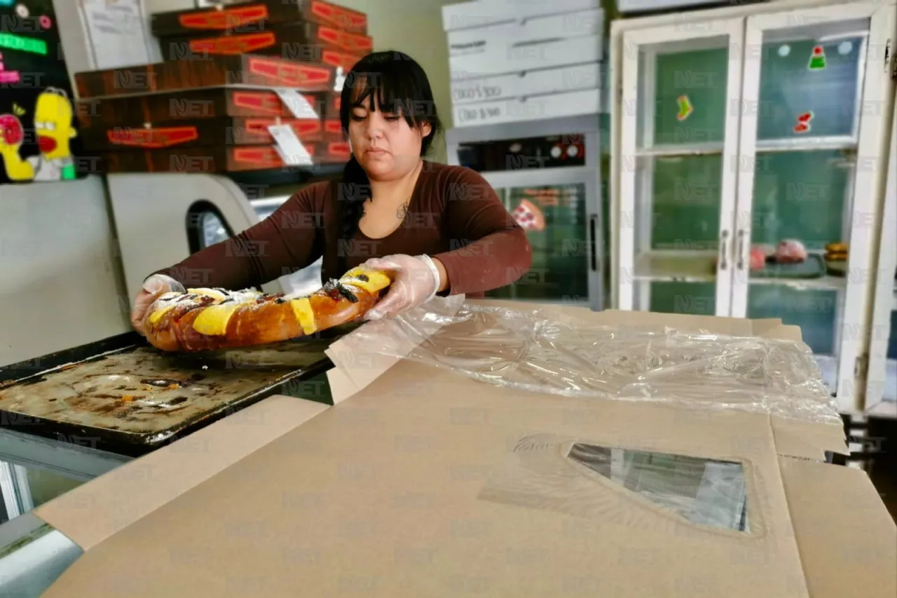 Panaderías de barrio también tienen roscas de reyes